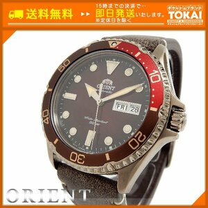 SA91 [送料無料/中古美品] ORIENT オリエント 自動巻き腕時計 RA-AA0813R19B バーガンディ ※海外モデル