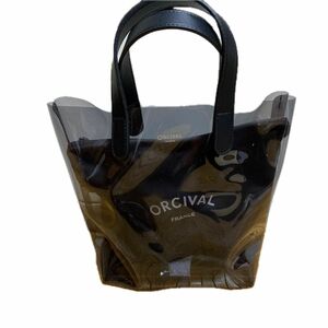 新品【オーチバル・オーシバル ORCIVAL】 クリアPVC ミニトートバッグ クリアバッグ ビーチバッグS