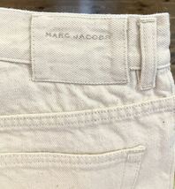 特価 ARCHIVE 新品 MARC JACOBS マークジェイコブス ファーストライン アイボリー 練色 オフホワイトデニム 46 メンズ ジーンズ イタリア製_画像8