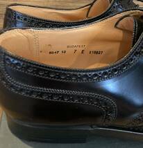 希少 新品 東欧 ALT WIEN クロケット＆ジョーンズ Crockett&Jones 製 BUDAPEST BONED CALF シューズ 紳士靴 7 E 26cm 検 VASS BALINT_画像8