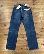 最初期 DEADSTOCK 限定品 LVC LEVI'S リーバイス 125-0025 ファースト 復刻 米国製 555刻印 バレンシア 501XX 1873年Model デニム W34 白耳_画像4