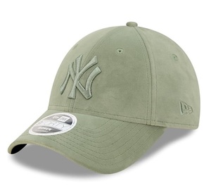 NY ヤンキース MLB ★ New Era ベロア グリーン系 キャップ A