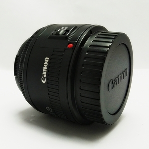 B24-178 Canon キャノン レンズ EF 50mm 1:1.8 Ⅱ 0.45ｍ/1.5ｆ レンズキャップ付きの画像5