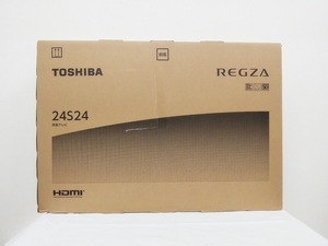 B24-487【未開封/未使用】TOSHIBA 東芝 REGZA レグザ 24S24 液晶テレビ 24V型 保証書/B-CASカード在中 ※外箱のまま発送予定【同梱不可】