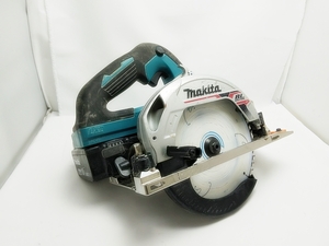 B24-509 makita マキタ HS631D 充電式マルノコ 本体 使用できる丸ノコ155-165mm 木工用 超硬丸ノコ 現状品 ※動作確認済 バッテリBL1860B付