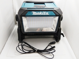 B24-417 makita マキタ ML008G 充電式スタンドライト 本体 電源コード付き AC100V 40Vmax 14.4V/18V ※AC電源にて点灯確認済