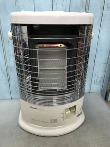 ジャンク扱い リンナイ R-852PMSⅢ-402 ガスストーブ 都市ガス Ceramic Heater 3500 Rinnai，（140s）