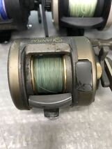 QUANTUM IRON IR3、RYOBI AD船60、SHIMANO 船GT2000，リール　計3点　まとめ　動作簡単確認（80s）_画像2