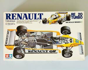 タミヤ模型 1/12 ビッグスケールシリーズ「NO.24 ルノー RE-20 ターボ（RENAULT RE-20 TURBO）」未組立品