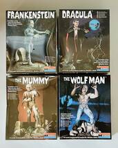 MONOGRAM（モノグラム）1/8スケール 「FRANKENSTEIN」「DRACULA」「The MUMMY」「The WOLF MAN」未組立品4個まとめて_画像1