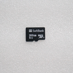 ■ microSDXC 200GB ■ 動作品 フォーマット済 ジャンク扱い microsd U1 CLASS 10 UHS-I / C232