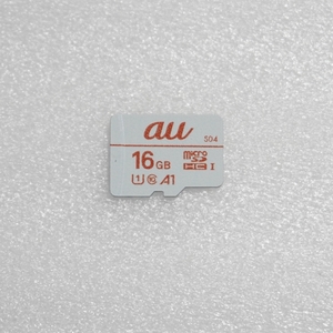 ■ microSDHC 16GB ■ au S04 / 動作品 フォーマット済 ジャンク 扱い microsd MicroSD 中古品 / C261