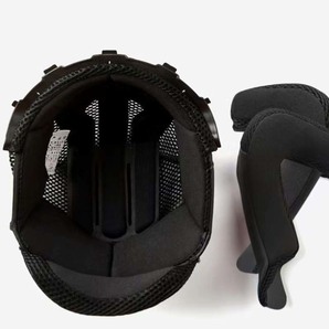 新入荷 バイク オンロード フルフェイスヘルメット ダブルシールド  インナー丸洗い可能  黒＆みどり M～XXLサイズ選択可 Mの画像5