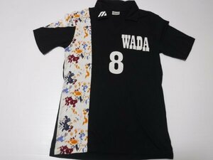 ミズノMIZUNO★WADA＃8★黒バレーボールウエア★S