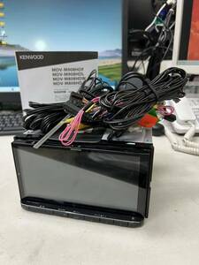 ナビ ケンウッド MDV-M808HD　CD/DVD/SD/TV/Bluetooth/USB/HDMI/AM/FM　地図データ2021年　美品　動作確認済み