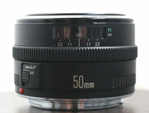 Canon EF 50mm F1.8 距離目盛窓 赤外指標 初代モデル キャノン