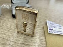 ジッポー　ZIPPO 2002サッカーW杯　リミテッド0863 未使用　経年くすみあり　火花のみ_画像3