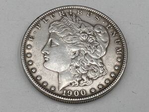古銭 アメリカ モルガンダラー 銀貨 1900 26.6g