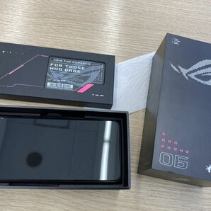 SIMフリー ASUS ROG Phone 6 128GB ほぼ未使用 初期化済み の画像3