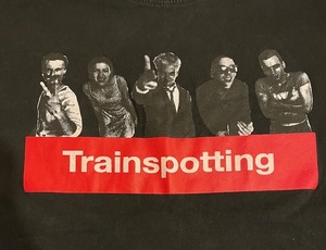 T-71★USA古着★映画 Trainspotting トレインスポッティング Tシャツ 黒★Lサイズ★送料無料!!