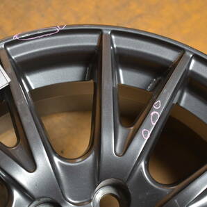 240227502047210 WEDS VELVA 15×6.5J +40 5穴 PCD100 ハブ径54mm 平座 4本セットの画像9