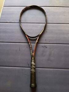  soft tennis racket Mizuno SCUD PRO-R front . for softball type racket 