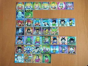 美品　ビックリマン　ドラゴンボール　Z　超　　SH　コレクターシール　ダブり無し　39枚セット