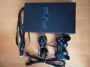 美品本体　プレイステーション2 SONY PS2 PlayStation2 プレステ2 ソニー ブラック SCPH-50000 動作確認済　封印シール有り