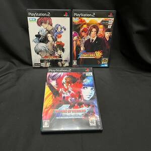 CCK129T PS2 プレイステーション2 KOF THE KING OF FIGHTERS 2002/98/NEOWAVE 3本セット