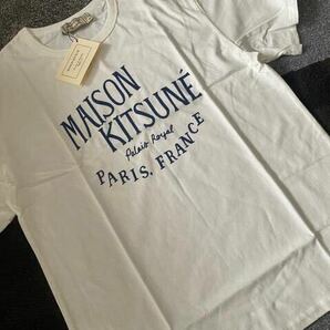 新品☆MAISON KITSUNE(メゾンキツネ)ロゴ入り半袖Tシャツ☆の画像2