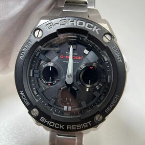 G◎ CASIO カシオ G-SHOCK ジーショック GST-W100D 腕時計 Gスチール タフソーラー キズ汚れ有り