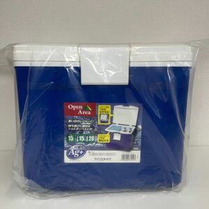 W* IRIS OHYAMA Iris o-yama cooler-box CL-15 голубой новый товар не использовался нераспечатанный 15L ①