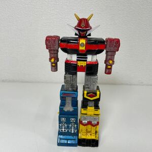 W◎ ポピー 超合金 GB-17 宇宙大帝ゴッドシグマ ゴッドシグマ ソフビ ロボット 当時物 約16cm キズ汚れ有り