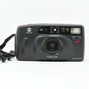 MINOLTA TWIN 28 QUARTZ DATE Compact Film Camera ※通電確認済み、現状渡しの画像1