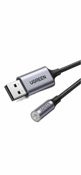 UGREEN USB オーディオ 変換アダプタ