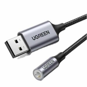 UGREEN USB オーディオ 変換アダプタ