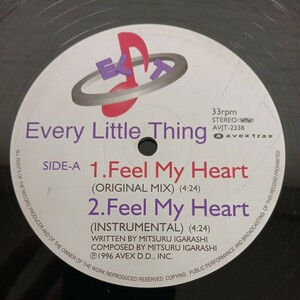 ELT エブリリトルシング 12インチ 2枚セット Feel My Heart (AVJT-2338 33rpm) Future World(AVJT-2352 45rpm)【管4】