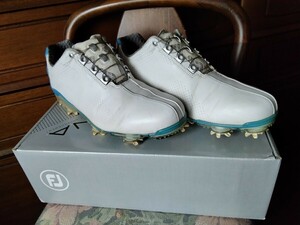 フットジョイ　ボア　ゴルフシューズ　FootJoy DNA BOA　サイズJPN 24.5cm　US6.5　ウイズW　箱あり