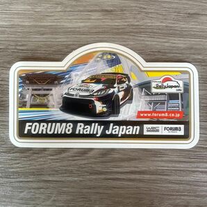 FORUM8 Rally Japan ステッカー