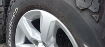 バリ溝！9分山 2021年製 BF Goodrichグッドリッチ★All Terrain T/A 265/70R17★ランクルプラド純正ホイール 4本セット★売り切り！_画像4