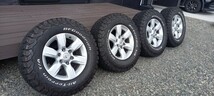 バリ溝！9分山 2021年製 BF Goodrichグッドリッチ★All Terrain T/A 265/70R17★ランクルプラド純正ホイール 4本セット★売り切り！_画像1