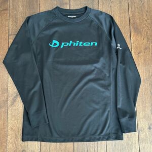 ファイテン phiten ロングTシャツ　ブラック