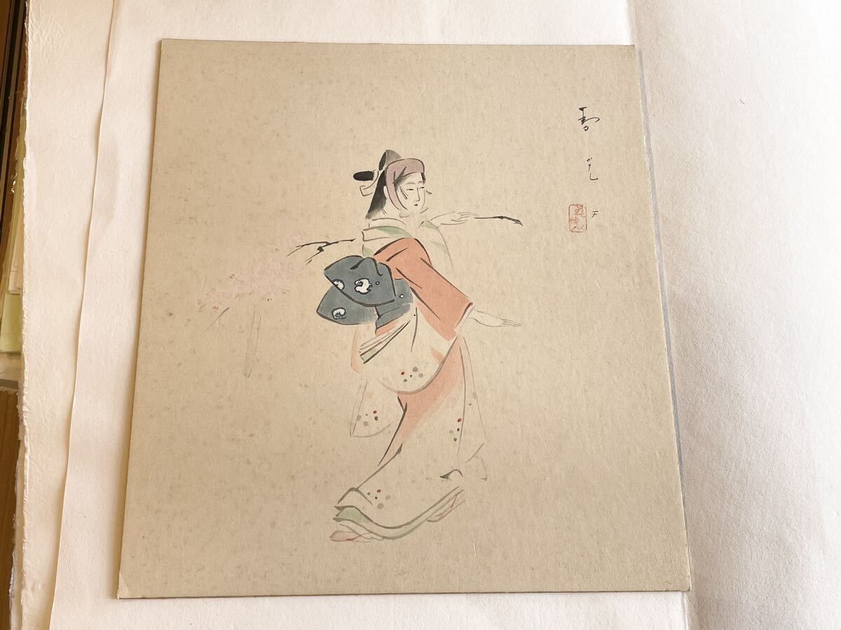 立即决定！复制唤醒俊子/花美人画(搜索=樱梅春天, 伊藤信水, 镝木清方, 植村书园, 弘前英智, 菊地喜月, 岛成园, 玉世, 中村大三郎, 池田书园, 伊藤工夫), 绘画, 日本画, 人, 菩萨