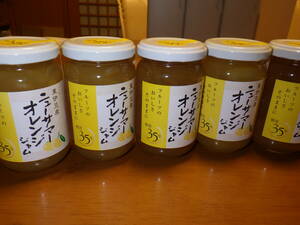 ニューサマーオレンジ ジャム 東伊豆産 糖度３５％ 5本セット