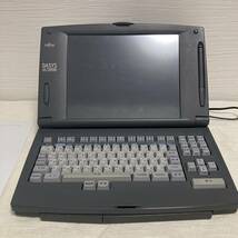 FUJITSU OASYS カラー液晶ワープロ LX-7500SD 電源コード付き _画像5