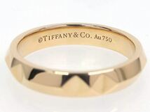 TIFFANY&Co ティファニー Au750 トゥルー バンド リング ローズゴールド_画像3