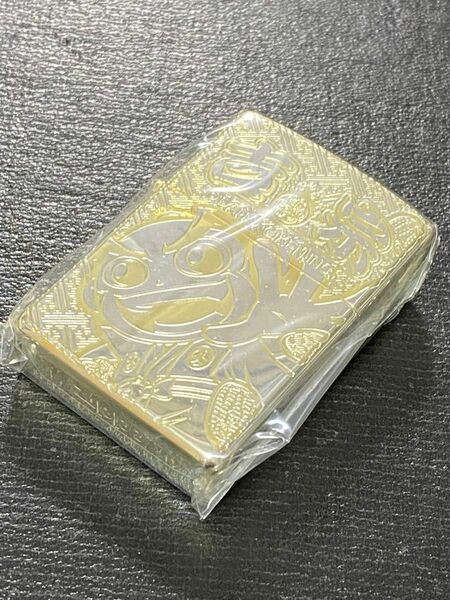 特価品 zippo 吉宗 4面ゴールド 両面特殊刻印限定品 希少モデル 2013年製 シリアルナンバー NO.165