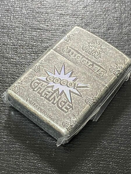 特価品 zippo ジャグラー 装飾 4面加工 シルバー 特殊加工 2021年製GO GO CHANCE JUGGLER 