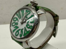 GaGa MILANO ガガミラノ マヌアーレ 40MM ユニセックス 時計 5020_画像4