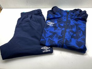 UNBRO アンブロ トレーニング セットアップ 上下 パンツ スポーツ メンズ ネイビー L